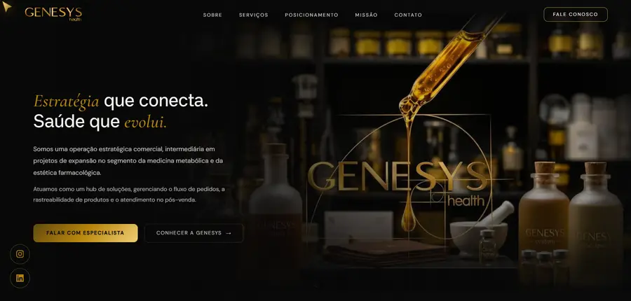 Conexão entre médicos e farmácias