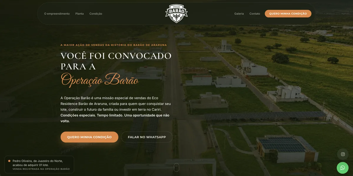 Eco Residence Barão de Araruna